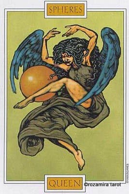 Winged spirit tarot